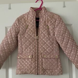 Girls polka dot jacket